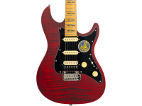 Larry Carlton S7 FM See Thru Red New Gen Larry Carlton S7 FM See Thru Red New Gen
